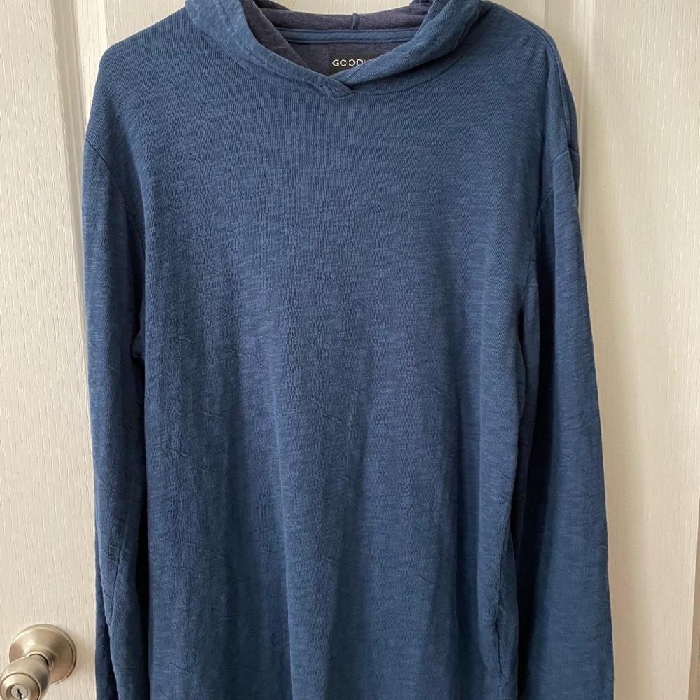 Men’s Good Life hoodie, Large.